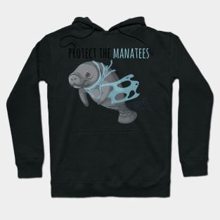 Protect The Manatees, Save the Manatees, Manatees Lovers Hoodie